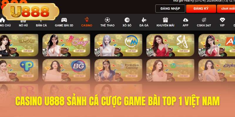 Casino sảnh game bài số 1 tại Việt Nam