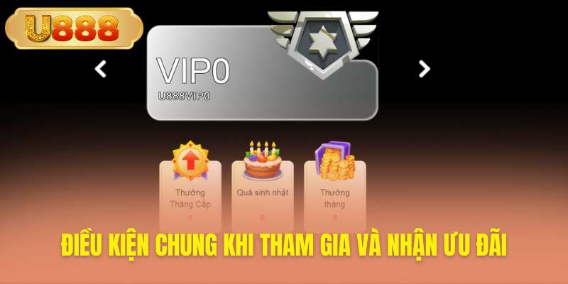 Khuyến mãi U888 siêu đặc biệt cho hội viên VIP