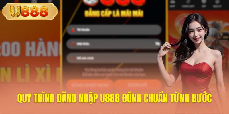 Các bước đăng nhập U888 đơn giản dễ thực hiện